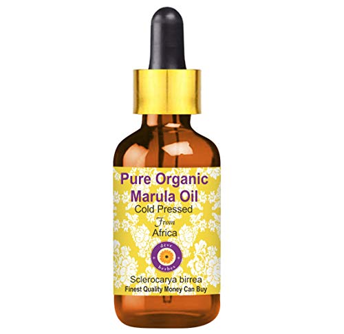 Huile de marula pure bio Deve Herbes 15ml | Soin pressé à froid de qualité thérapeutique