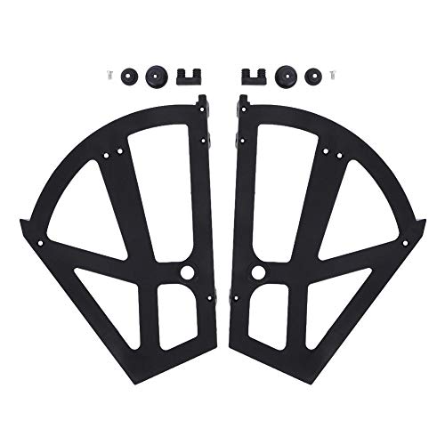 AUNMAS Schuhschrank Scharnier Kunststoff Hohl Einfache Zwei Schichten Regal Rack Halter Zubehör für Zuhause(1#)