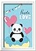 Produktbild Ravensburger CreArt 20058 - Panda Love - Malen nach Zahlen Panda für Kinder ab 7 Jahre, Malset mit Rahmen, Pinsel und Acrylfarben, Geschenk für Mädchen und Jungen