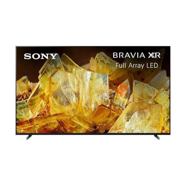 Sony 75 Inch 4K Ultra HD TV X90L Series: BRAVIA XR Full Array LED Smart Google TV with Dolby Vision HDR and Exclusive Features for The PlayStation® 5 XR75X90L- Latest Model,Black