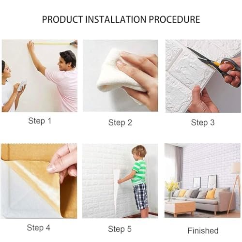 Paneles de pared 3D impermeables para transformar el ambiente de su baño y hogar 4