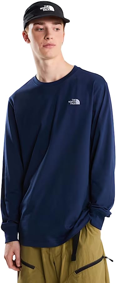 Image of THE NORTH FACE Men's Evolution Simple Dome Long-sleeve Tee | Cotton Shirt With the Classic Logo