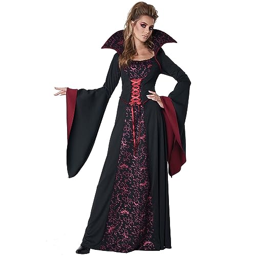 Robe médiévale avec corset de serrage intégré pour taille XS