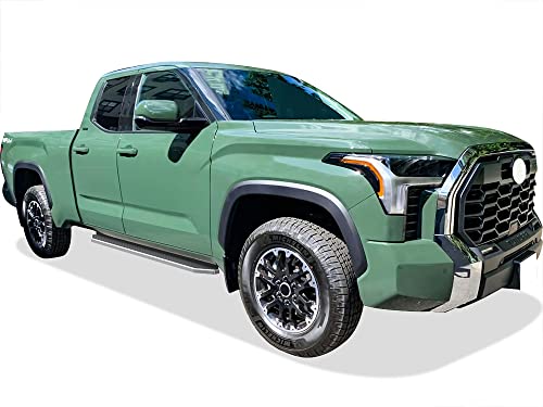 Estribos laterales de aluminio APS 6 pulgadas para Toyota Tundra miniatura 6