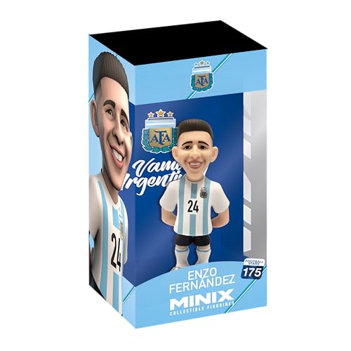 Image of MINIX Football Stars Sports Collectible Figures (Enzo Fernandez - Argentina), 12 cm