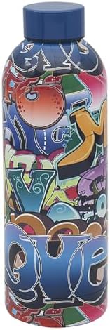 Lesser & Pavey 500ml Designed Stainlesss Steel Water Bottle | Eco...