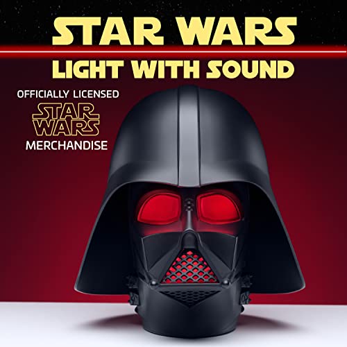 Star Wars Lampada Darth Vader con Suono Lampada Collezionabile, Luce da Scrivania, Regalo per Fan - Gadget - Immagine 1