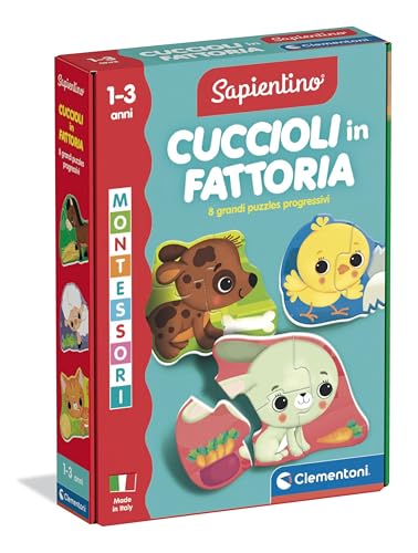 Clementoni Sapientino Baby - Cuccioli in Fattoria Gioco Educativo