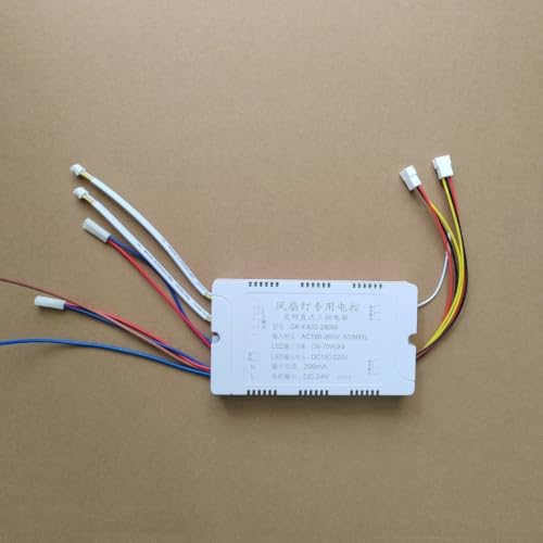 Control remoto DC Inverter GK-FX02-280W para reparar ventiladores sin señal y regular brillo 5