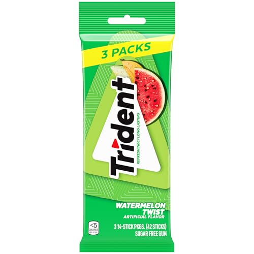 Image of Trident Sugar Free Gum Watermelon Twist, 42 ct