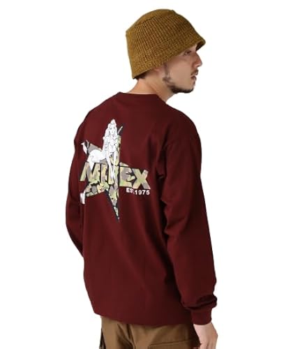 [Avirex] [ABbNX] CAMOUFLAGE STAR & PINUP GIRL L/S T-SHIRT/Jt[W X^[&sibvK[  TVc Y M 415 o[KfB 783-3930024