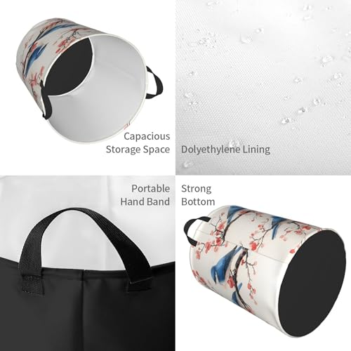 Panier à linge pliable gain de place, bac de rangement pour vêtements M - 5
