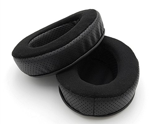 YunYiYi Ersättning öronkuddar kudde öronkuddar skumskydd koppar reparationsdelar för Kingston HyperX Cloud II KHX-HSCP-GM hörlurar (Velour)