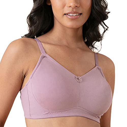 Image of NYKD NYB062 Wirefree Cotton Hold Me Up Non Padded Full Coverage Bra for Women