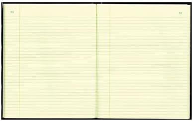 Miniatura 1 de Texthide - Libro de registros, negroborgoña, 150 páginas verdes, 10 38 x 8 38