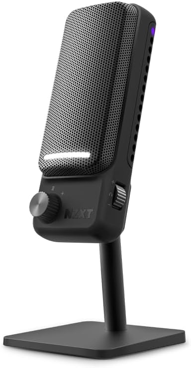 NZXT Capsule Elite Wired USB Microphone - Black