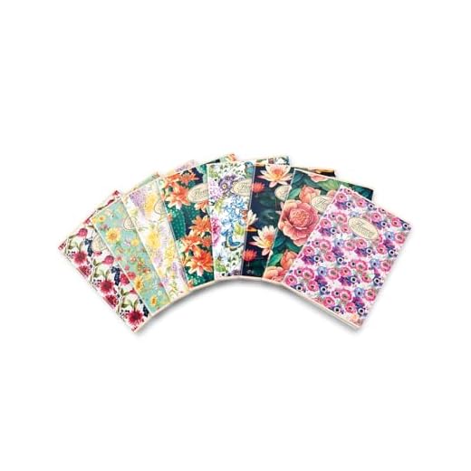 Pigna Conf. 10 QUADERNI MAXI 02298850Q NATURE FLOWER