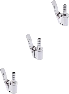 Vaguelly 3 Peças Acessórios Para Carro Conectores Automotivos Acessórios Automotivos Peças Automotivas Suprimentos Para Automóveis Braçadeira De Pneu De Latão De 8Mm Acessórios Brilhantes