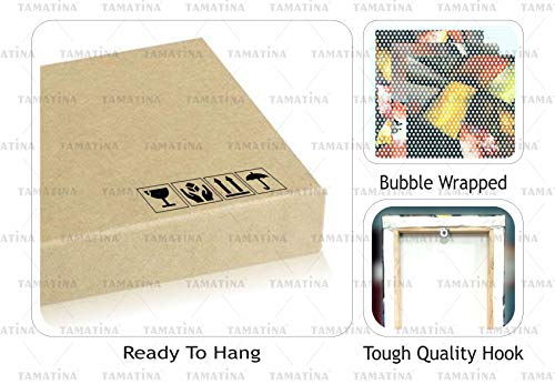 Image of Tamatina Multi Piece Framed Paintings - Modern Art Paintings - Gallery Wrap Frame - Framed Canvas Paintings - Ready to Hang paintings - Paintings for Living Room with Frame - Framed Paintings for Home - MF23