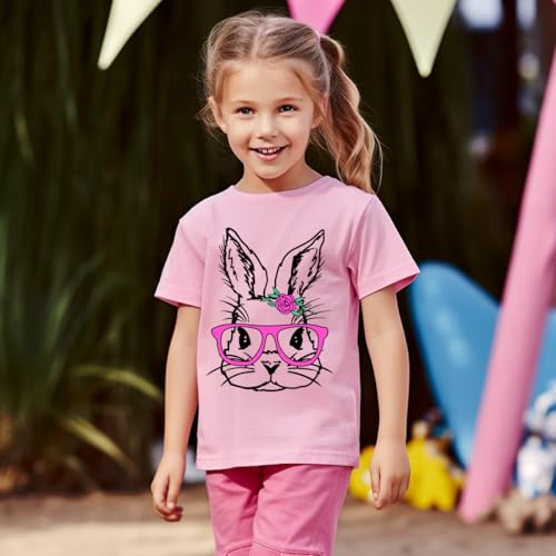 Kids Cute Digging Eggs Shirt Boys Funny T-Shirt Clothes Girls Bunny Graphic Tees Outfit 1-7T4