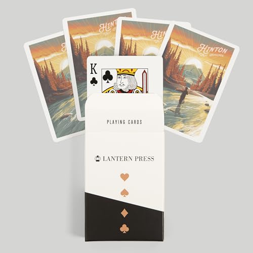 Baraja de Cartas Poker Lantern Press 52 Piezas miniatura 6