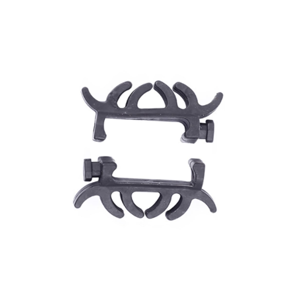 GANAZONO Maximize Aim Precision 2 Pcs Stabilizer Dampener Damper for Compound Bows Recurve Bow Black Lightweight Sturdy Rubber