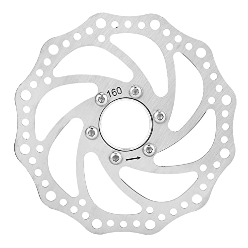Bike Brake Rotors, 160Mm Threaded Hubs Bike Disc Brake Rotor Flange Adapter With 6 Bolts Fit For Road Bike Mountain Bike #TOP7