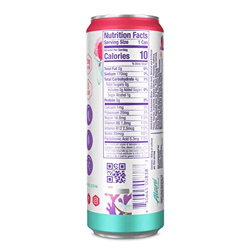 Alani Nu ALAN04-H Hawaiian Shaved Ice Sugar Free, Low Calorie Energy Drinks | 200Mg Caffeine | Pre Workout Performance With Antioxidants thumb #1