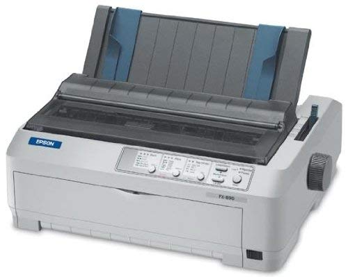 Epson FX-890 Dot Matrix Printer, 9 PIN, ELG, PARALLEL/USB . . . (119403) (Certified Refurbished)