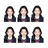 Warsoniod US Online Passport Photo Prints - 4 Sheets 2x2 inch, Visa, Citizenship, Immigration, Work Photos, Green Card Photo, Custom Prints Holding Passport Photo