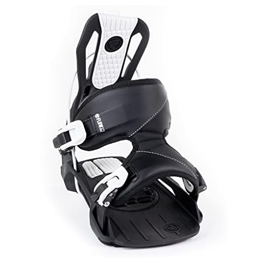 Flow 2022 Alpha Black Stormtrooper Snowboard Bindings - Large - Upgraded