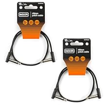 MXR DCPR018 Ribbon Patch Cable - 18 Inch 2 Pack