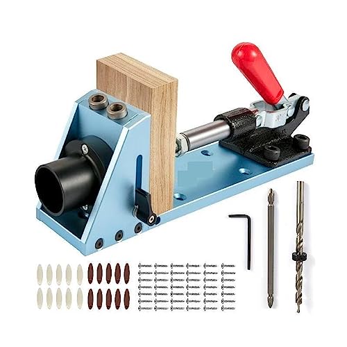 Plantilla para agujeros de bolsillo M4 aluminio ajustable carpintería guía 2