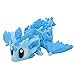 3D Printed Crystal in Egg – Articulated Ice Dragon Figure with Detailed Eggshell – Fantasy Collectible (Blue 1 Dragon and 1 Egg)
