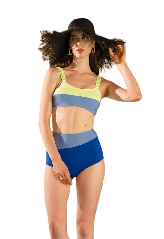 the active story Cactus Olive Shimmer One-Piece Swimsuit | Waist Accentuating Gathered Panels | Stretch Fabric | Elegant Fit | Women Swimwear-picture-18