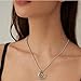 POWER WING Mom Necklaces for Women I Love You to The Moon and Back Moon&Star Pendant Necklace Birthday Gifts for Mom Mothers Day Gifts for Women