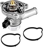 CarBole Aluminum Coolant Thermostat Housing Assembly 1.4L Turbo Engine for Encore 2013-2020 Chevy Cruze 2011-2016 Cruze Limited 2016 Sonic 2012-2020 Replace 902-808 25200455 55565336
