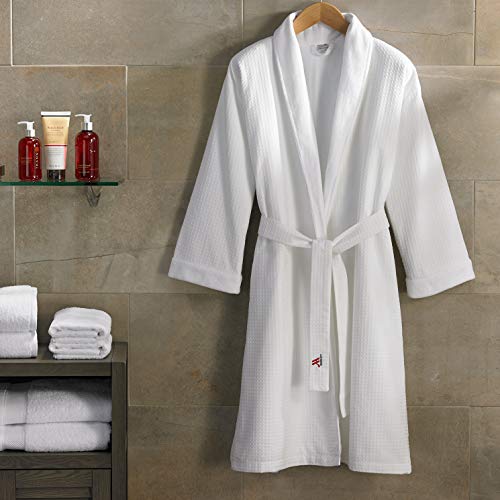 Marriott Waffle Shawl Robe2