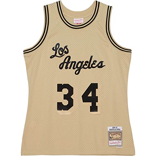 Swingman Khaki Jersey Los Angeles Lakers Shaquille O'Neal -