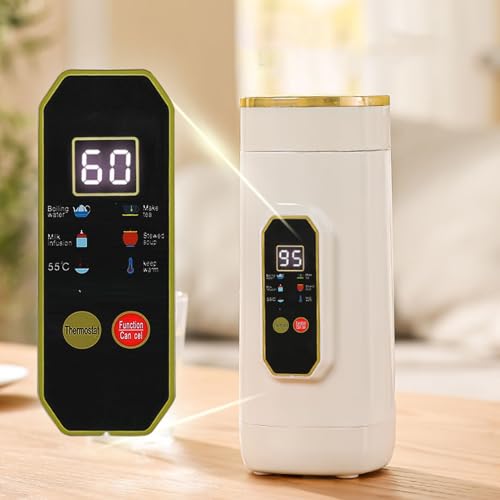Hervidor eléctrico portátil banapoy 450ml con función mantener caliente miniatura 3