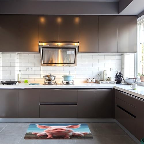 Alfombras de cocina cómodas que eliminan los resbalones en suelos húmedos y lavanderías 5