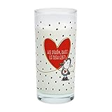 Sheepworld 46230 Trinkglas mit Motivdruck: