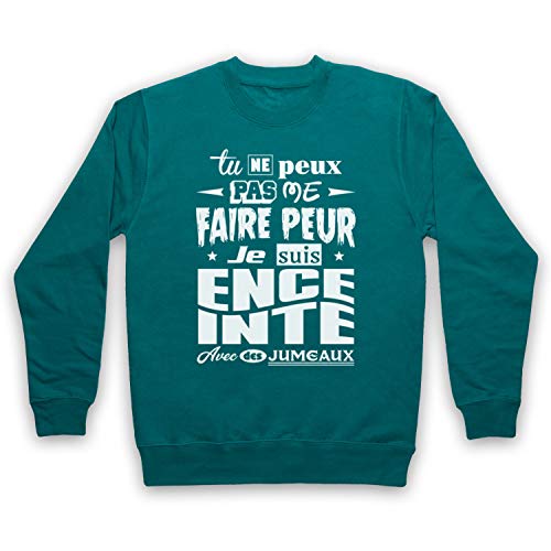 Sweat-shirt de jumeaux pour future maman fière et sereine