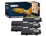  QUALITONER - x5 Toners - 106R02232 106R2232 (Noir x2 + Cyan + Magenta + Yellow) - Compatible pour Xerox Phaser 6600 Series 6600 dn 6600 DNM 6600 n - Xerox WC 6605 Series 6605 dn 6605 n - Xerox WorkC