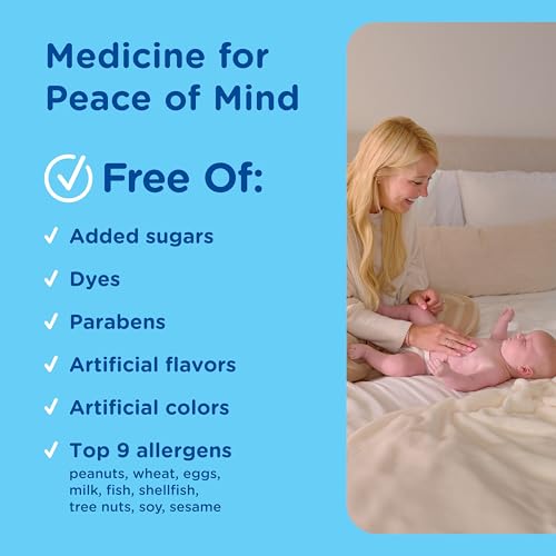 Image of Mommy's Bliss Gas Relief Drops Bottle, with Real Ginger Extract, 1 Fl Oz | #1 pediatrician-recommended ingredient, simethicone; Clean Label Project Certified formula; #1 baby digestion brand