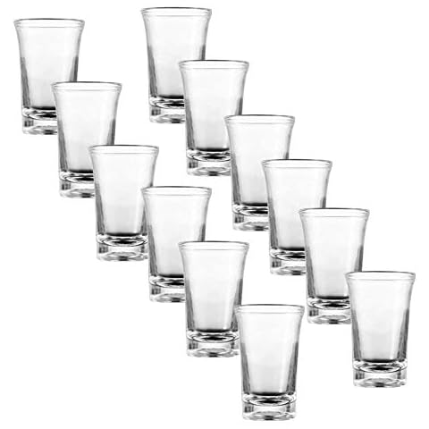 12 Pack Colored Acrylic Plastic Shot Glasses Cover