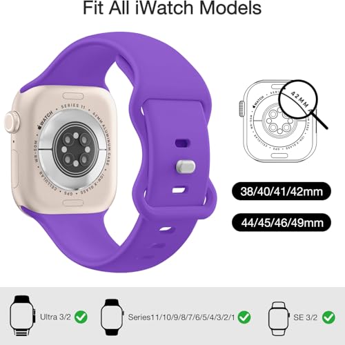 Image of Apple Watch Band for iWatch Series 11 10 9 8 7 6 5 4 3 SE Ultra