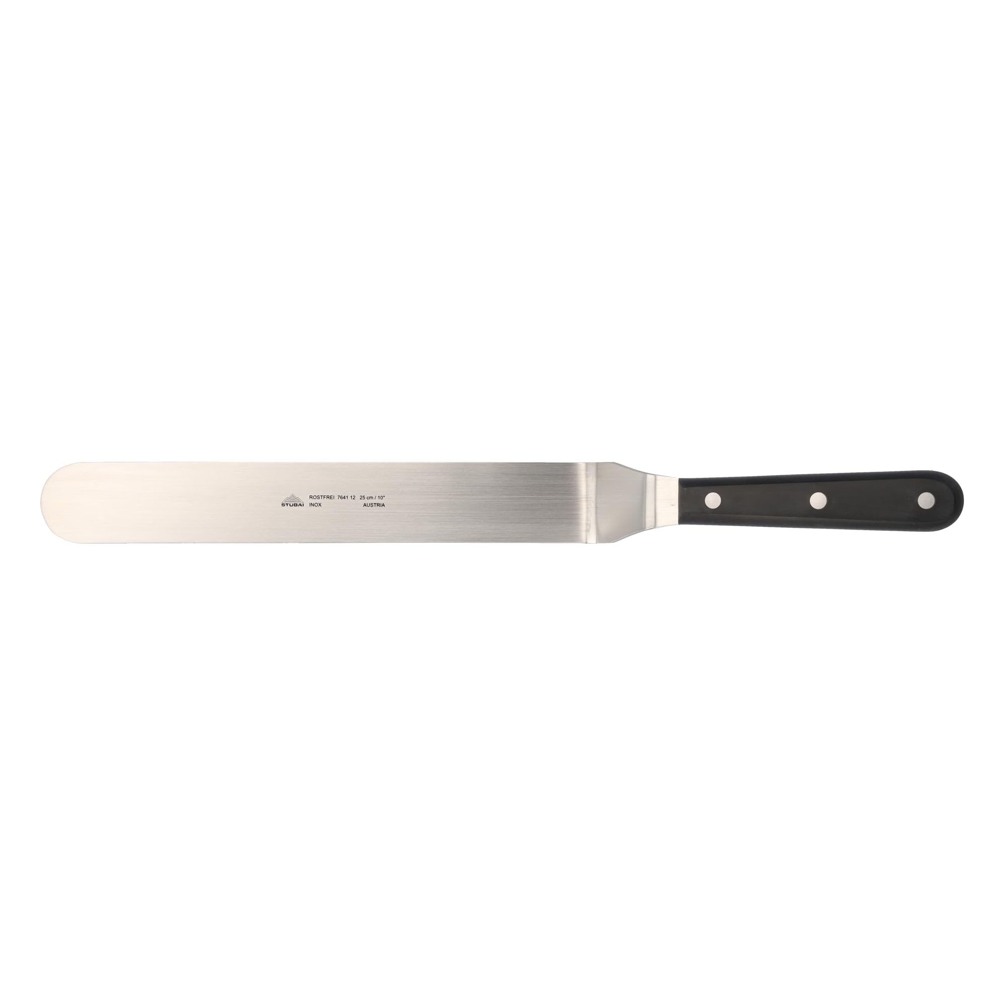 STUBAI elastische Winkelpalette 200 mm | gekröpfte Streichpalette Tortenspachtel aus Edelstahl zum Bestreichen, Dekorieren von Kuchen & Torten, spülmaschinenfest, für Küche, Konditorei