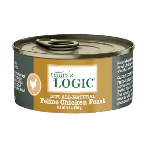 Nature's Logic Feline Chicken Feast, 24/5.5oz