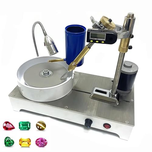 Portable Gemstone Faceting Machine, 120W Digital Display